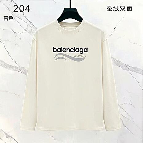 Balenciaga Long-Sleeved T-Shirts for Men #802572 replica
