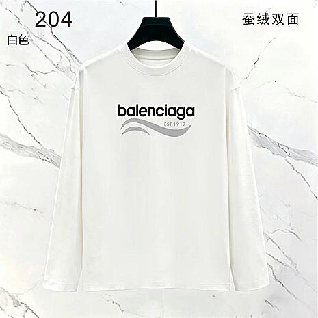 Balenciaga Long-Sleeved T-Shirts for Men #802573 replica