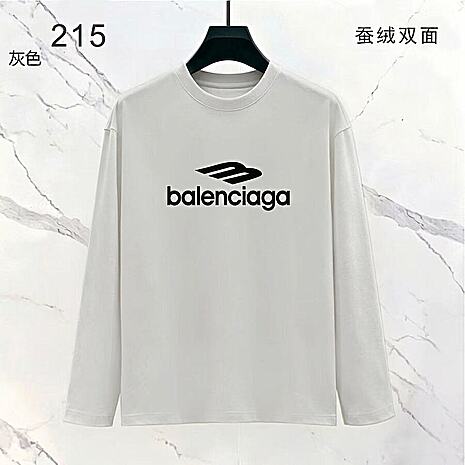 Balenciaga Long-Sleeved T-Shirts for Men #802577 replica