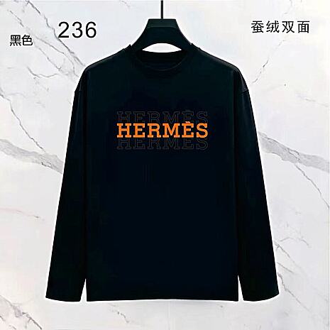 HERMES Long-Sleeved T-shirts for MEN #802678 replica