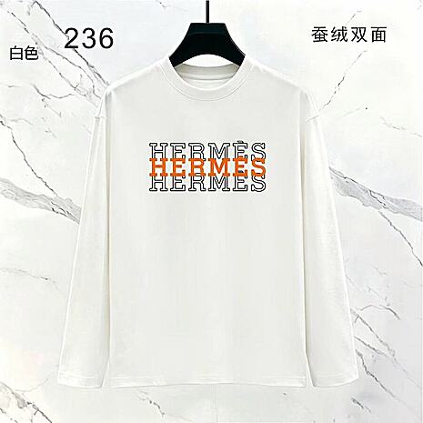 HERMES Long-Sleeved T-shirts for MEN #802681 replica
