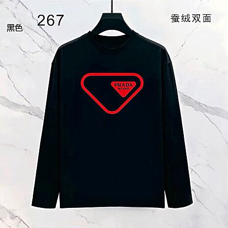 Prada Long-sleeved T-shirts for Men #802721 replica