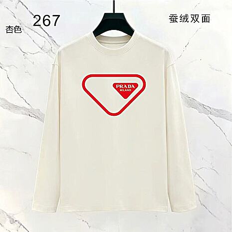 Prada Long-sleeved T-shirts for Men #802723 replica