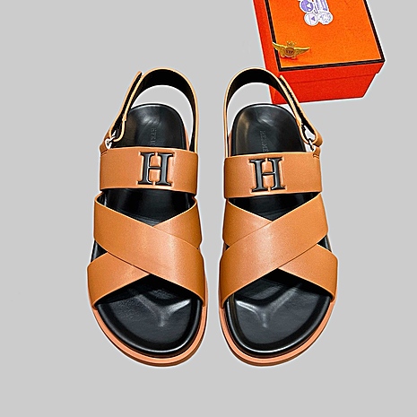 HERMES Shoes for Men's HERMES Slippers #803151 replica