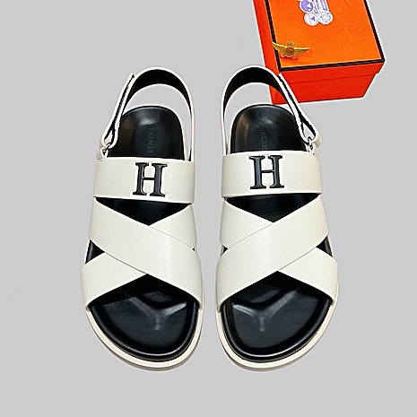 HERMES Shoes for Men's HERMES Slippers #803154 replica
