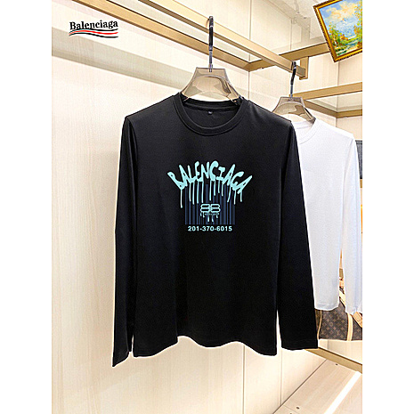 Balenciaga Long-Sleeved T-Shirts for Men #803573 replica