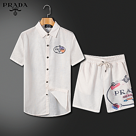 Prada Tracksuits for Prada Short Tracksuits for men #803632 replica