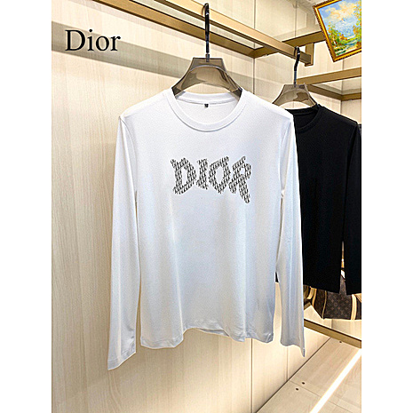 Dior Long-sleeved T-shirts for men #804056 replica