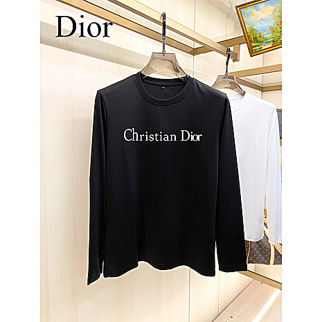 Dior Long-sleeved T-shirts for men #804057 replica
