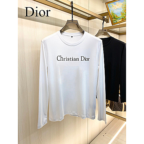 Dior Long-sleeved T-shirts for men #804058 replica
