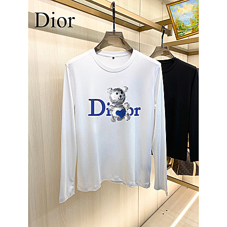 Dior Long-sleeved T-shirts for men #804060 replica