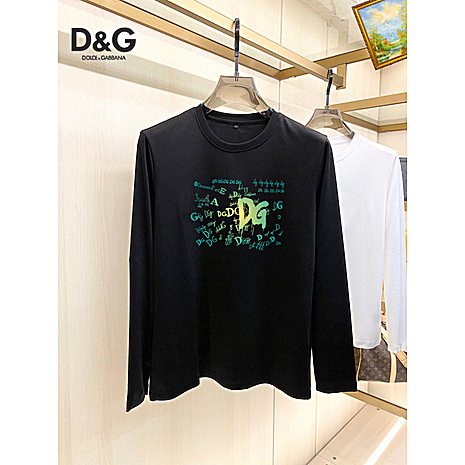 D&G Long Sleeved T-shirts for Men #804092 replica
