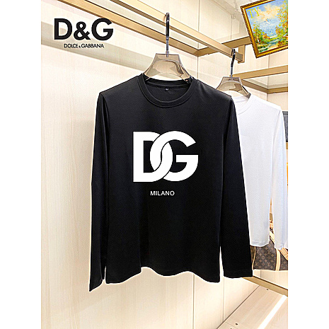 D&G Long Sleeved T-shirts for Men #804094 replica