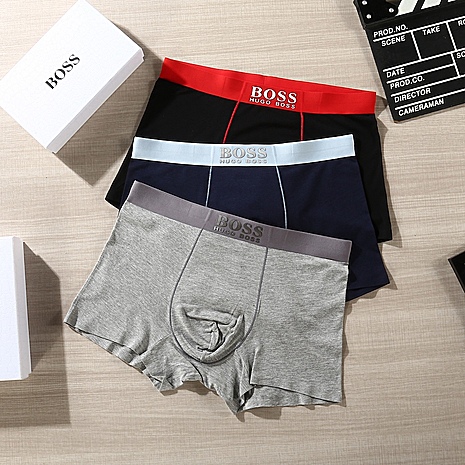 Hugo Boss Underwears 3pcs sets #804178 replica