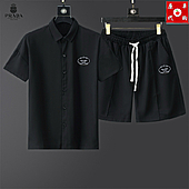 US$50.00 Prada Tracksuits for Prada Short Tracksuits for men #794975