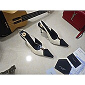 US$103.00 YSL 9cm High-heeled shoes for women #795140
