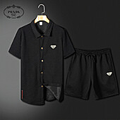 US$61.00 Prada Tracksuits for Prada Short Tracksuits for men #800133