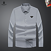 US$37.00 Prada Shirts for Prada long-sleeved shirts for men #800161