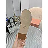 US$69.00 MiuMiu Shoes for MIUMIU Slipper shoes for women #801466
