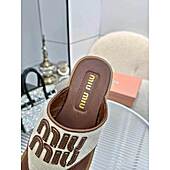 US$69.00 MiuMiu Shoes for MIUMIU Slipper shoes for women #801466
