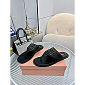 US$69.00 MiuMiu Shoes for MIUMIU Slipper shoes for women #801468