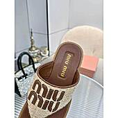 US$69.00 MiuMiu Shoes for MIUMIU Slipper shoes for women #801469