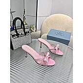 US$77.00 Prada 8.5cm High-heeled shoes for women #801777