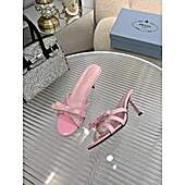 US$77.00 Prada 8.5cm High-heeled shoes for women #801777