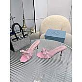 US$77.00 Prada 8.5cm High-heeled shoes for women #801777