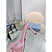 US$77.00 Prada 8.5cm High-heeled shoes for women #801777