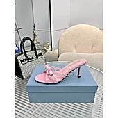 US$77.00 Prada 8.5cm High-heeled shoes for women #801777