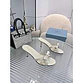 US$77.00 Prada 8.5cm High-heeled shoes for women #801778