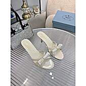 US$77.00 Prada 8.5cm High-heeled shoes for women #801778