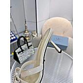 US$77.00 Prada 8.5cm High-heeled shoes for women #801778