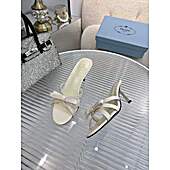US$77.00 Prada 8.5cm High-heeled shoes for women #801778