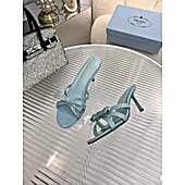 US$77.00 Prada 8.5cm High-heeled shoes for women #801779