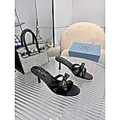 US$77.00 Prada 8.5cm High-heeled shoes for women #801787