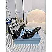 US$77.00 Prada 8.5cm High-heeled shoes for women #801787
