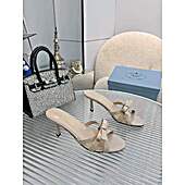 US$77.00 Prada 8.5cm High-heeled shoes for women #801788