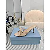 US$77.00 Prada 8.5cm High-heeled shoes for women #801788