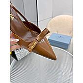 US$80.00 Prada 8.5cm High-heeled shoes for women #801789
