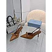 US$80.00 Prada 8.5cm High-heeled shoes for women #801789