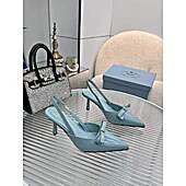 US$80.00 Prada 8.5cm High-heeled shoes for women #801790
