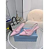 US$80.00 Prada 8.5cm High-heeled shoes for women #801792