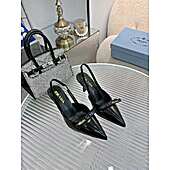 US$80.00 Prada 8.5cm High-heeled shoes for women #801793