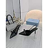 US$80.00 Prada 8.5cm High-heeled shoes for women #801793