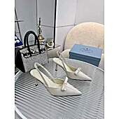 US$80.00 Prada 8.5cm High-heeled shoes for women #801794