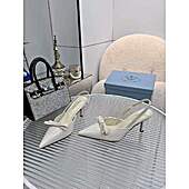 US$80.00 Prada 8.5cm High-heeled shoes for women #801794