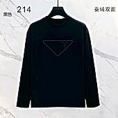 US$35.00 Prada Long-sleeved T-shirts for Men #802696