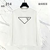 US$35.00 Prada Long-sleeved T-shirts for Men #802697